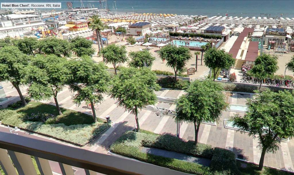 Hotel Mon Cheri Riccione Rum bild